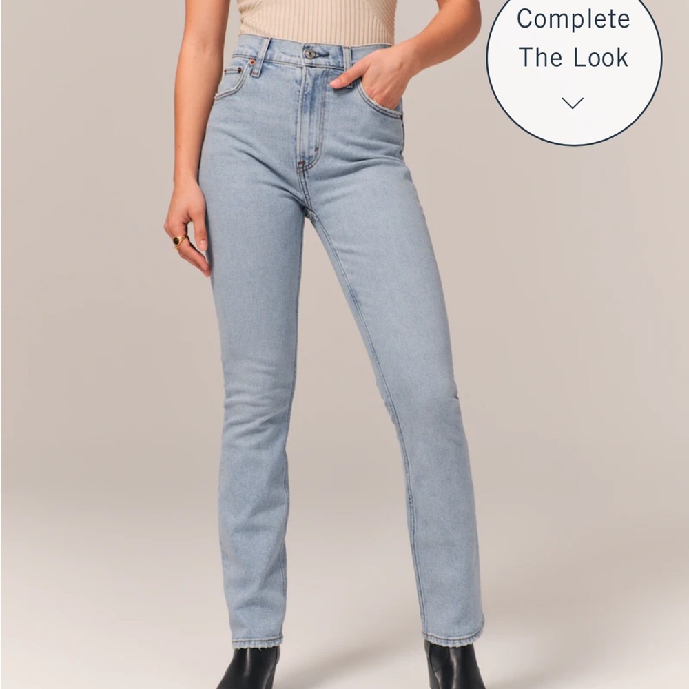 Abercrombie & Fitch 90s Slim Straight Jean